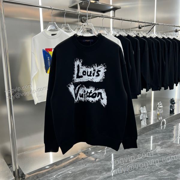 2025爆買い最新作 ルイ ヴィトン LOUIS VUITTONコピー ブランド WTLV415 プルオーバーパーカー 2色可選 ポップ