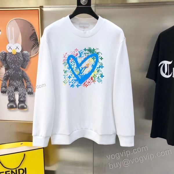 人気雑誌掲載 ルイ ヴィトン LOUIS VUITTON WTLV434 プルオーバーパーカー 2色可選 コピー 商品 販売 2025高級品 通販