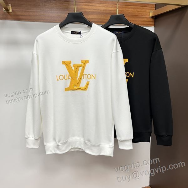 2025海外販売 ルイ ヴィトン LOUIS VUITTON WTLV439 モデル大絶賛? プルオーバーパーカー 2色可選 最大級ブランドコピー通販優良店