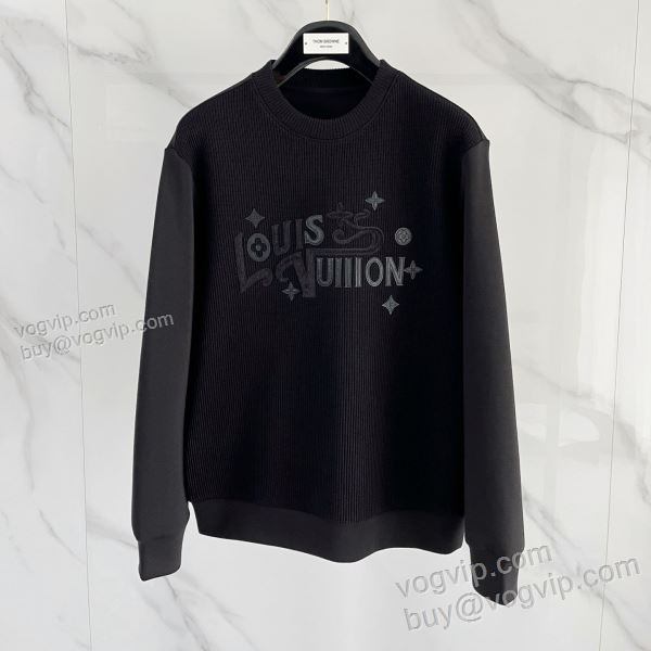 2025品質保証 ルイ ヴィトン LOUIS VUITTONブランド 偽物 通販 WTLV455 プルオーバーパーカー 2色可選 愛らしさ抜群！