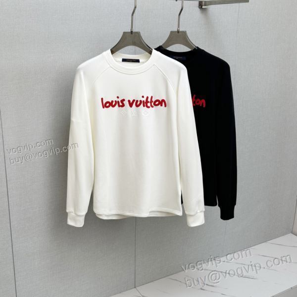 強い魅力を感じる一枚 ルイ ヴィトン LOUIS VUITTONブランドスーパーコピー WTLV460 2025品質保証高品質 プルオーバーパーカー 2色可選