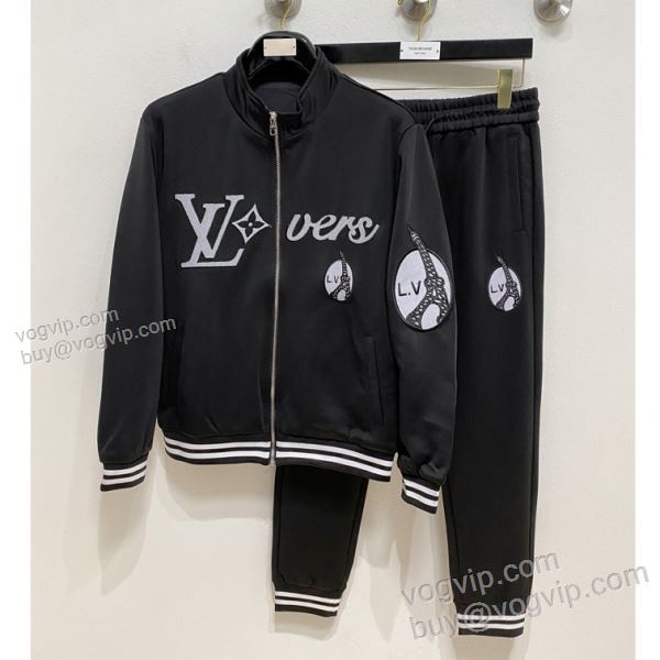 2025期限限定！ ルイ ヴィトン スーパーコピー 個性的なデザイン WTLV463 ジャージセット 上下セット