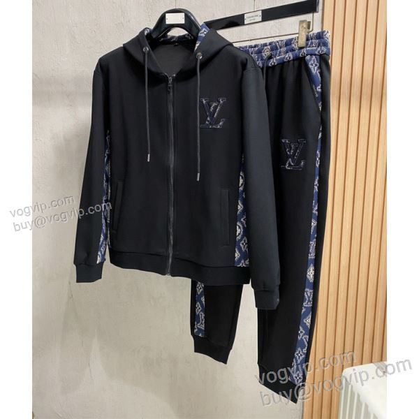 ルイ ヴィトン ブランド 偽物 通販 WTLV466 2025期限限定！ ジャージセット 上下セット 素敵