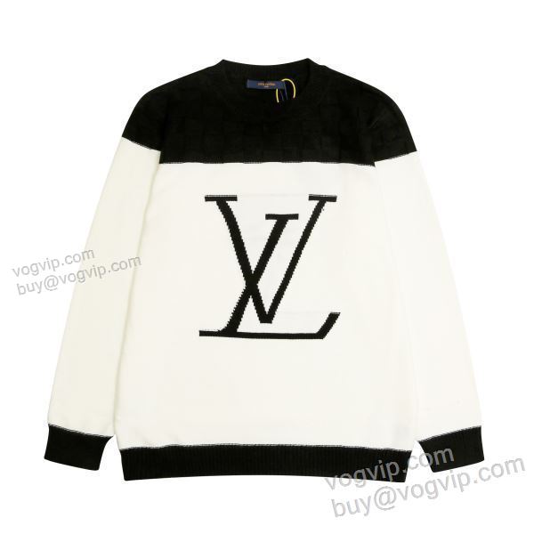2025人気セール安い ルイ ヴィトン WTLV473 ニット セーター LOUIS VUITTONブランドコピー ファション性の高い