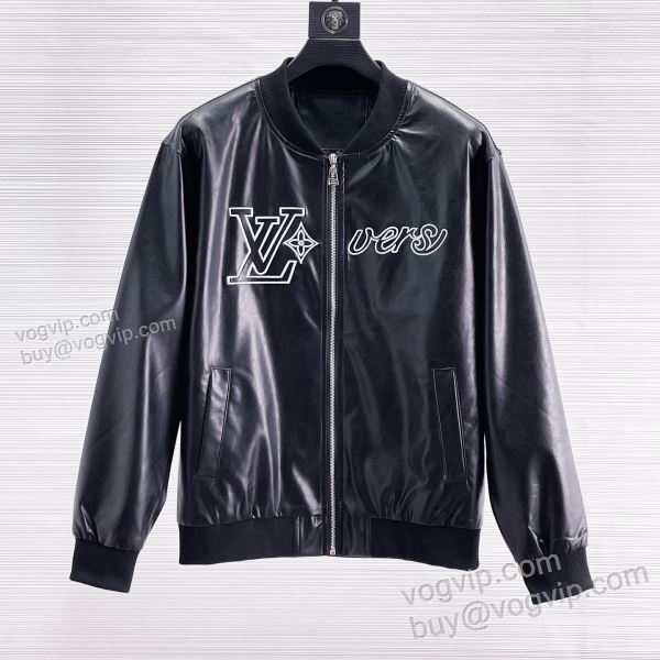 ムダな装飾を排したデザイン ルイ ヴィトン LOUIS VUITTONスーパーコピー 激安 WTLV478 革ジャンパー 2025人気定番爆買い
