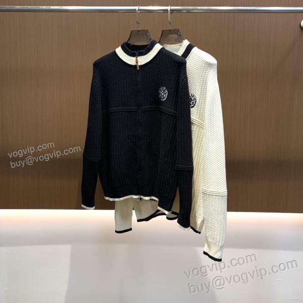 大人のおしゃれに ニット セーター 2025最安値新作 ルイ ヴィトン LOUIS VUITTONコピー ブランド WTLV509 2色可選