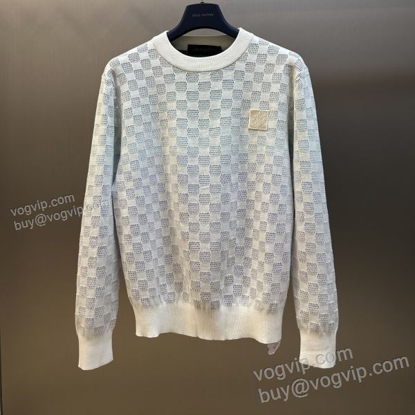 注目のアイテム ルイ ヴィトン LOUIS VUITTON偽物ブランド WTLV524 2025お得人気セール ニット セーター