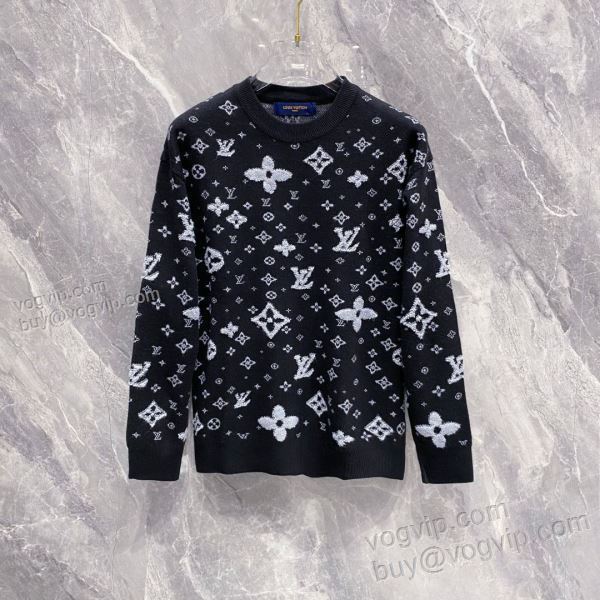 人気 ランキング ルイ ヴィトン ブランドコピー WTLV528 2025お買い得品質保証 ニット セーター 3色可選