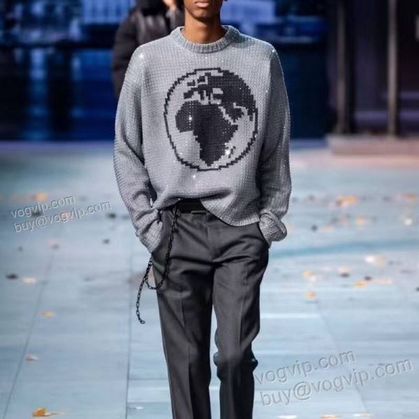 2025超激得100%新品 ルイ ヴィトン 偽物ブランド WTLV535 ニット セーター 売れ筋のいい