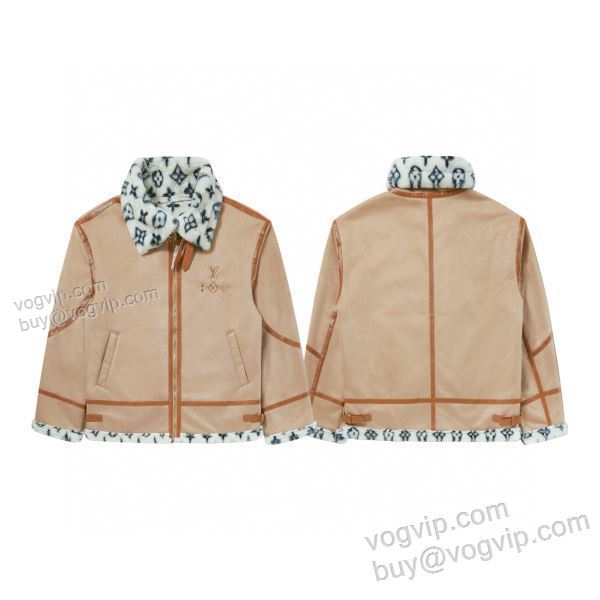 ルイ ヴィトン スーパーコピー WTLV536 2025超激得100%新品 フリースジャケット 中わたジャケット お洒落に魅せる