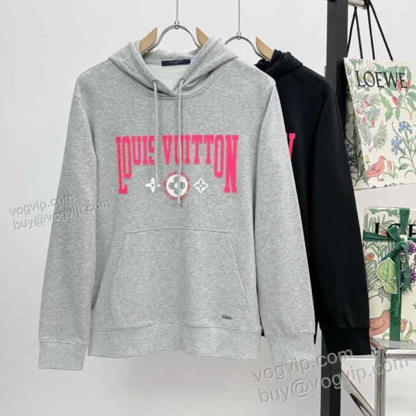 ルイ ヴィトン LOUIS VUITTONスーパーコピー 激安 WTLV544 2025超人気新品 パーカー 2色可選 ファッション 人気