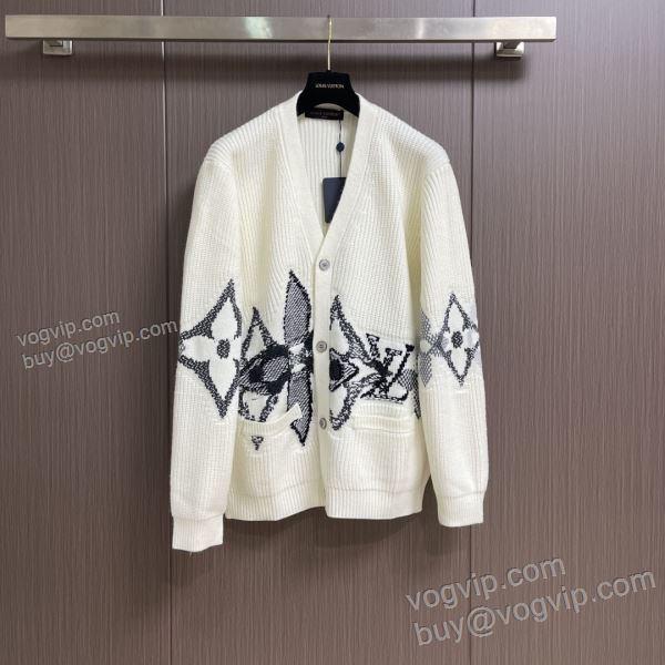 2025高級品 通販 ルイ ヴィトン LOUIS VUITTONスーパーコピー WTLV547 ニット セーター 今一番HOTな新品