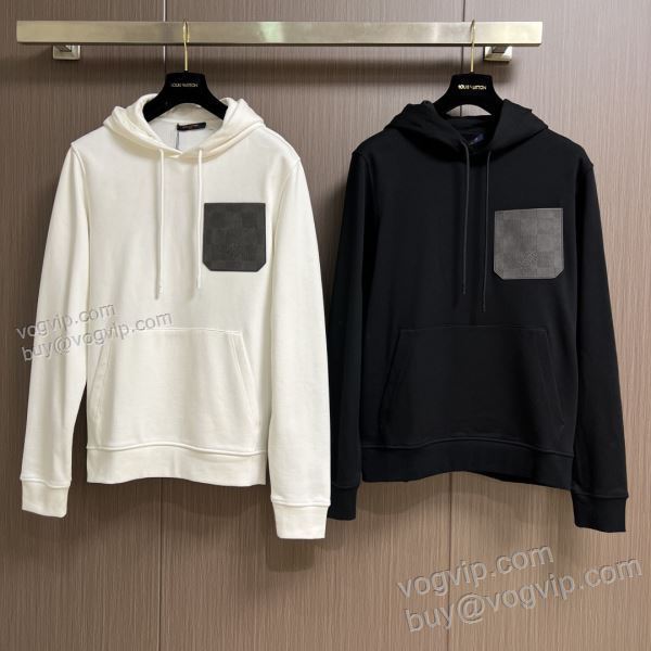 2025高級品 通販 ルイ ヴィトン WTLV549 パーカー 2色可選 LOUIS VUITTONブランドコピー おしゃれに絶大な人気の