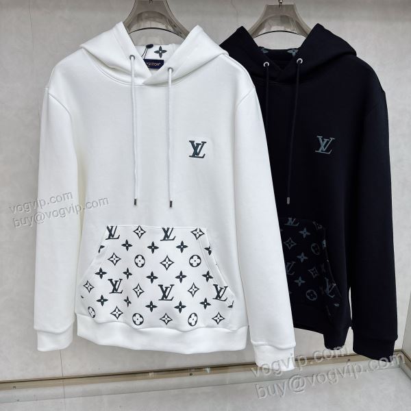 2025品質保証定番人気 ルイ ヴィトン LOUIS VUITTONコピー WTLV563 パーカー 2色可選 完成度の高い逸品