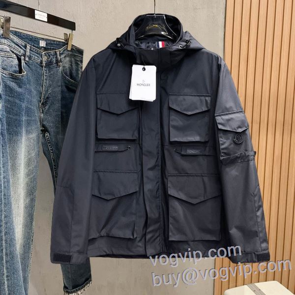 洗練を十分に演出する モンクレール MONCLER 偽物ブランド ブルゾン ジャケット 2025新作品