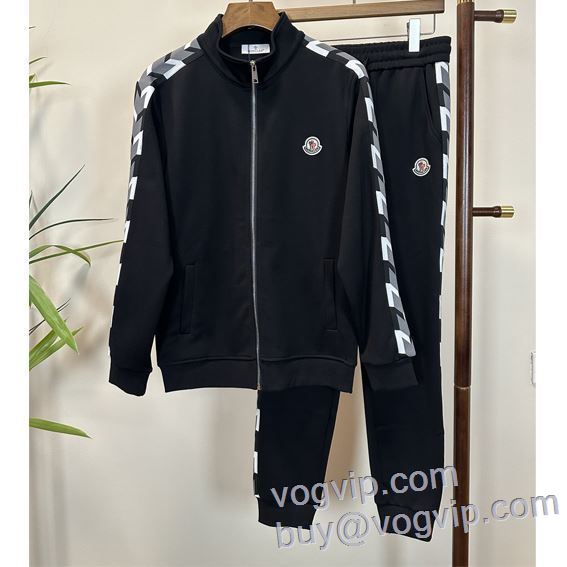 高品質 人気 モンクレール MONCLER ジャージセット 上下セット ブランドコピー 2色可選 2025超激得定番