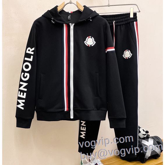 ジャージセット 上下セット コピーブランド モンクレール MONCLER 2025最新入荷 2色可選 耐久性のある