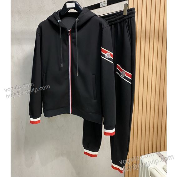 大絶賛！ モンクレール MONCLERコピーブランド WTMO152 2025HOT本物保証 パーカー 上下セット