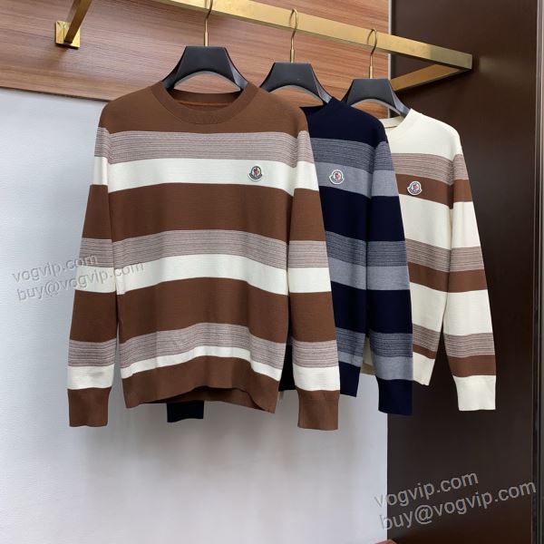 もっとも高い人気を誇る モンクレール MONCLER WTMO204 2025驚きの破格値セール ニット セーター 3色可選 ブランドスーパーコピー