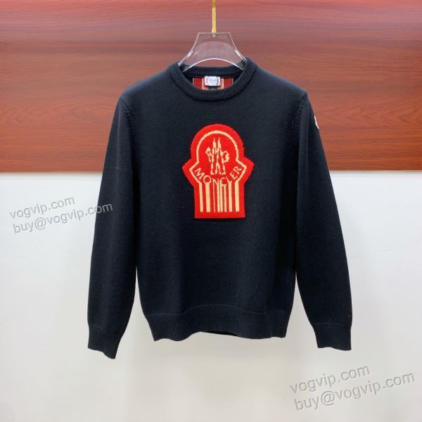 洗練を十分に演出する コピー ブランド モンクレール MONCLER WTMO209 ニット セーター 2025品質保証100%新品