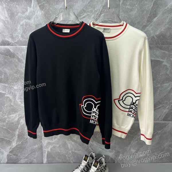 ニット セーター スーパーコピー 2025品質保証新作登場 モンクレール MONCLER WTMO214 2色可選 優美なお出かけスタイル