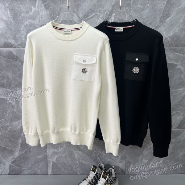 秋のお出かけに最適 モンクレール コピー WTMO217 ニット セーター 2色可選 2025秋冬季新作