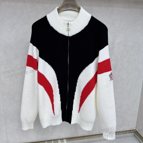 圧倒的な高級感 MONCLERコピー WTMO228 ニット セーター 2025人気定番最新作 モンクレール