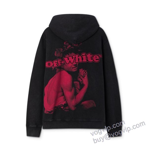 2025超人気新品 オフホワイト OFF-WHITE WTOFF024 パーカー 業界高品質スーパーコピー