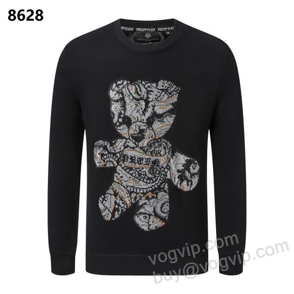 プルオーバーパーカー 2025お買い得高品質 フィリッププレイン PHILIPP PLEIN WTPP024 ダイヤ付き ブランドコピー代引き専門店