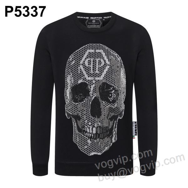 プルオーバーパーカー 2025最安値高品質 フィリッププレイン PHILIPP PLEIN WTPP083 ダイヤ付き スーパーコピー 激安