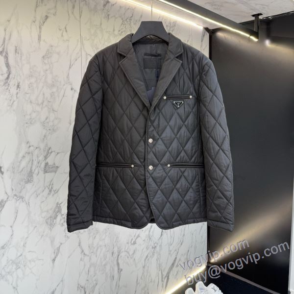 プラダ スーパーコピー 激安 WTPR075 2025秋冬季超人気 ブルゾン 中わたジャケット、上着 2色可選