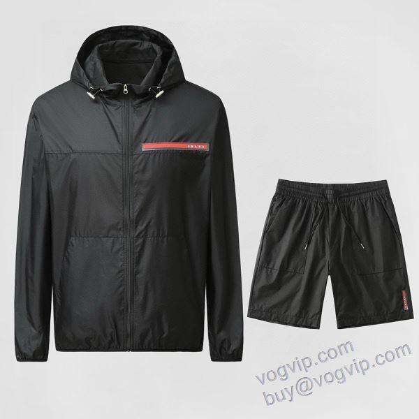 ブルゾン 日焼け止め服 紫外線カット 2025お買い得新作 プラダ スーパーコピー 激安 WTPR097 ジャケット、上着 2色可選