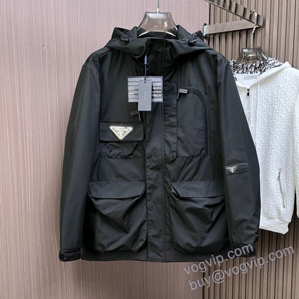 PRADA スーパーコピー信用できるサイト WTPR117 2025驚きの破格値爆買い プラダ ブルゾン ジャケット、上着