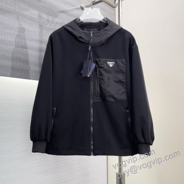 プラダ PRADAコピー ブランド WTPR143 2025限定セール低価 ブルゾン ジャケット、上着