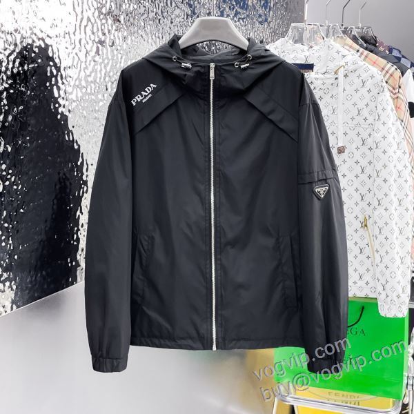 プラダ ブランドコピー WTPR151 2025新作入荷定番人気 ブルゾン ジャケット、上着
