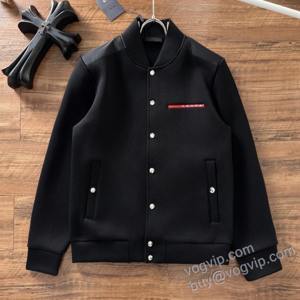 プラダ PRADAスーパーコピー 激安 WTPR167 2025お買い得本物保証 ブルゾン ジャケット、上着 2色可選