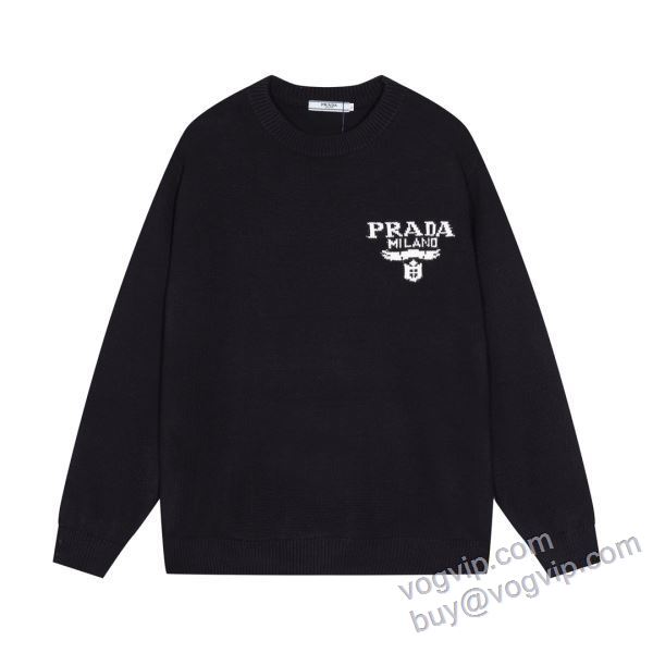 2025高級品 通販 プラダ PRADA WTPR178 セーター 2色可選 業界高品質スーパーコピー