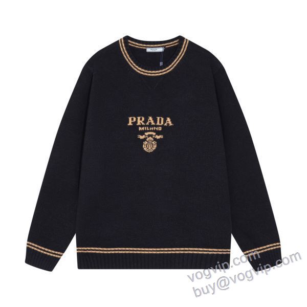 プラダ PRADA スーパーコピー 優良サイト WTPR179 2025高級品 通販 ニットセーター 3色可選
