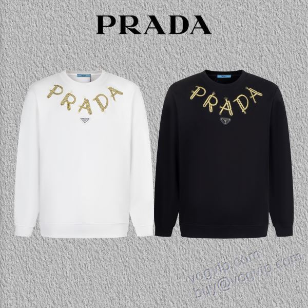 プルオーバーパーカー 2色可選 2025品質保証定番 プラダ PRADA WTPR186 高品質なスーパーコピー商品