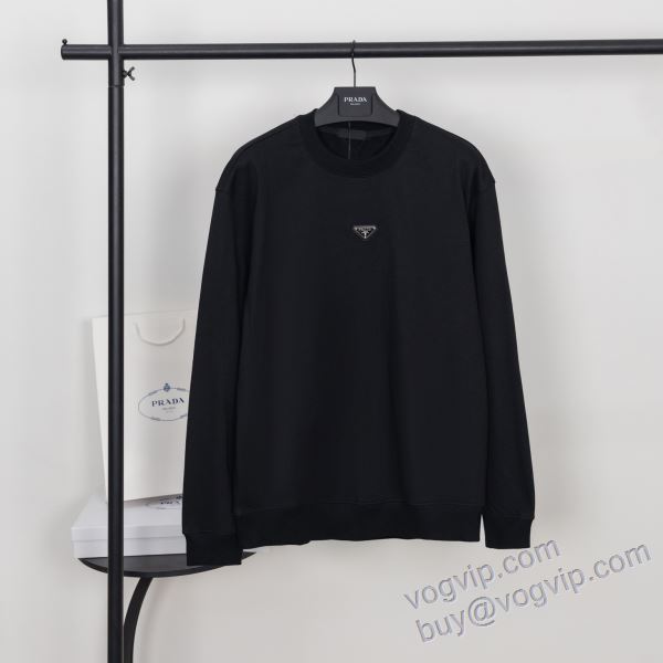 プラダ ブランドコピー WTPR187 2025品質保証定番 プルオーバーパーカー 2色可選