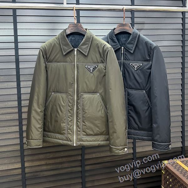 プラダ ブランド 偽物 通販 WTPR191 2025人気セール新品 ブルゾン 中わたジャケット、上着 2色可選