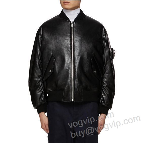 プラダ PRADAスーパーコピー 激安 WTPR210 2025お買い得本物保証 革ジャケット ジャケット、上着