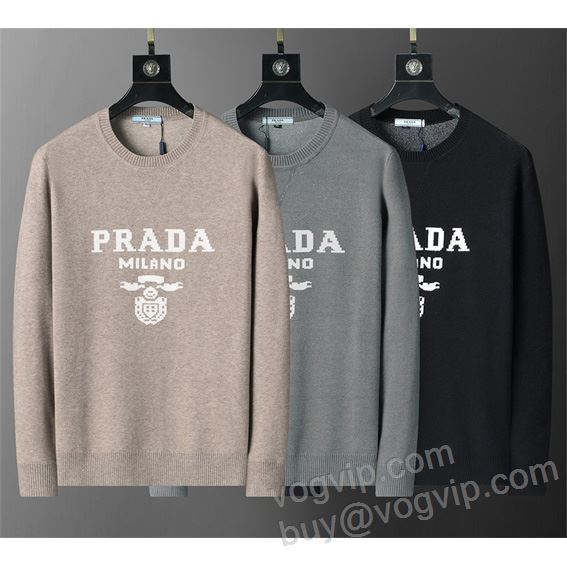 プラダ PRADA WTPR217 2025秋冬季超人気 ニット セーター 3色可選 ブランドコピー代引き専門店