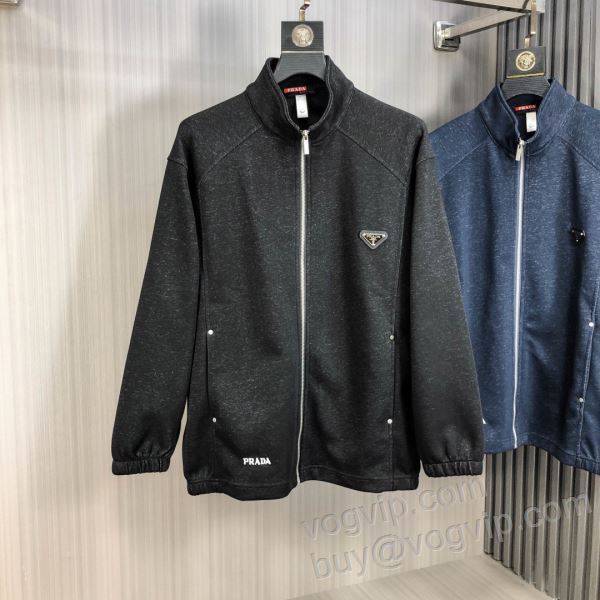 プラダ PRADA WTPR221 パーカー ブルゾン ジャケット、上着 2色可選 2025最新入荷 スーパーコピー 優良サイト