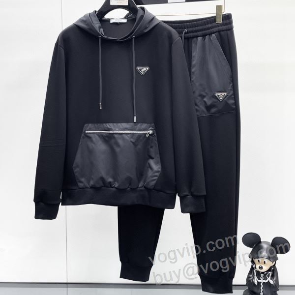 2025HOT人気セール プラダ PRADA WTPR224 ジャージセット 上下セット VOGコピー