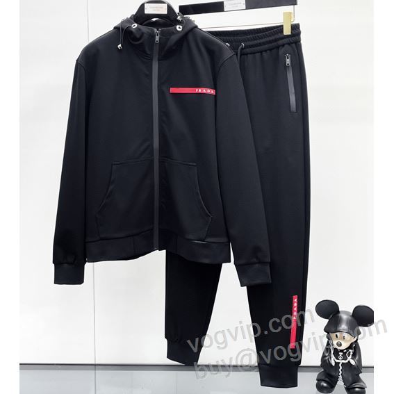 プラダ PRADA WTPR229 ジャージセット 上下セット 2025お買い得大人気 高品質なスーパーコピー商品