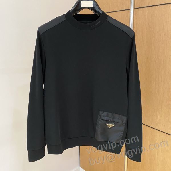ニット プルオーバーパーカー 2025超激得高品質 プラダ ブランドスーパーコピー WTPR239 3色可選