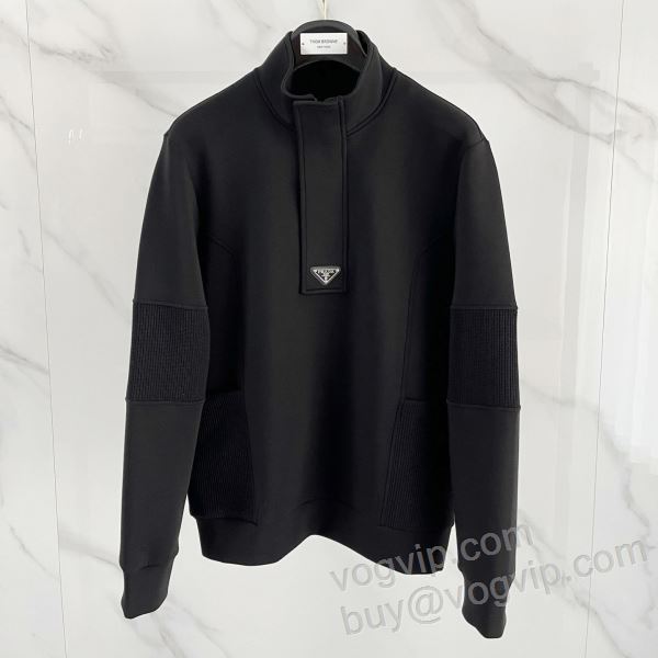 プルオーバーパーカー 2025驚きの破格値品質保証 プラダ コピー WTPR254 2色可選