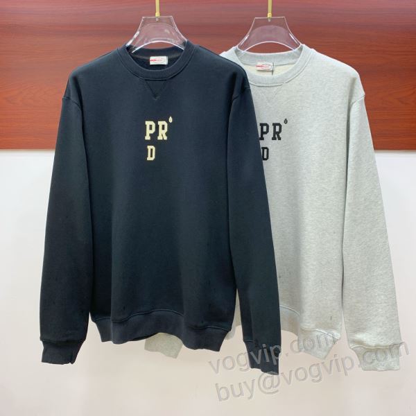 プラダ スーパーコピー 激安 WTPR257 2025圧倒的な新作 プルオーバーパーカー 2色可選