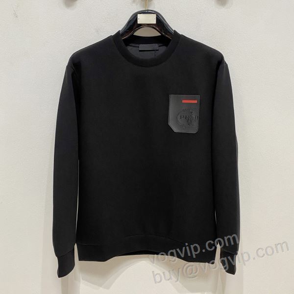 2025人気セール定番 プラダ PRADAスーパーコピー 激安 WTPR268 プルオーバーパーカー 2色可選